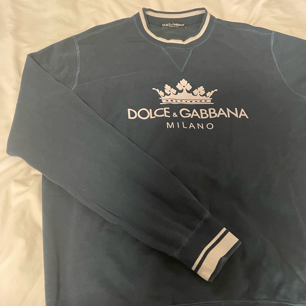 Authentic green(petrol) Dolce & Gabbana sweater XL (54) - Picture 4 of 10